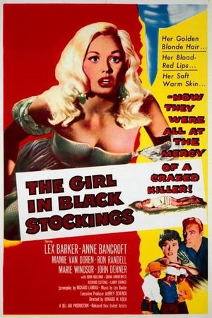 The Girl in Black Stockings's poster