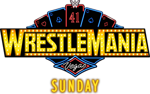 WWE WrestleMania 41: Sunday's poster
