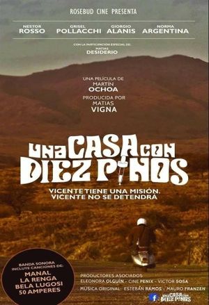 Una casa con diez pinos's poster