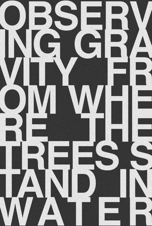 Observing Gravity From Where The Trees Stand In Water's poster image