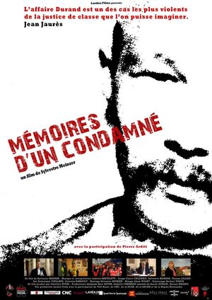 Mémoires d'un condamné's poster