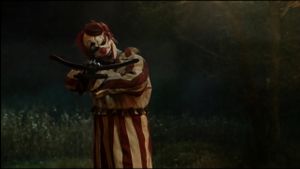Clown in a Cornfield's poster