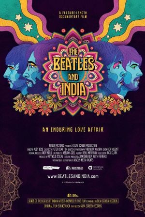 The Beatles and India's poster