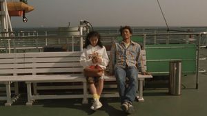 A Scene at the Sea's poster