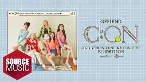 2020 GFriend Online Concert GFriend C:ON's poster