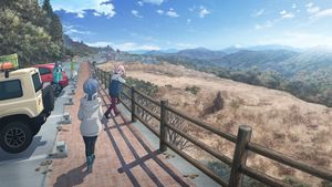 Laid-Back Camp Movie's poster