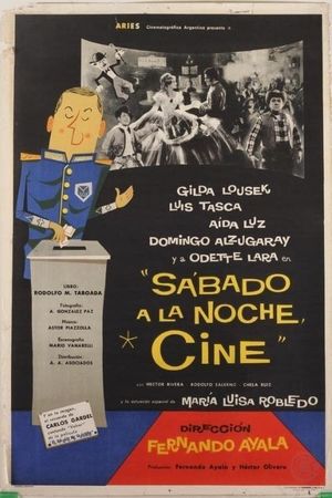 Sábado a la noche, cine's poster