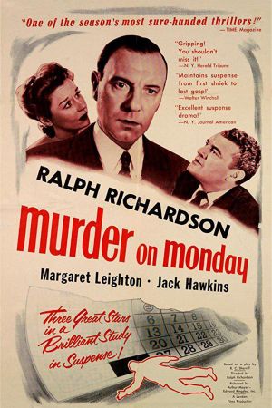 Murder on Monday's poster