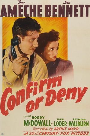 Confirm or Deny's poster