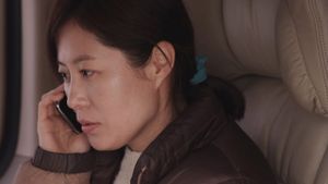 The Running Actress's poster
