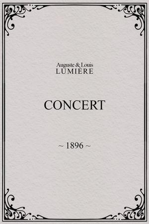 Concert's poster