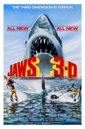 Jaws 3-D's poster