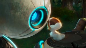 The Wild Robot's poster