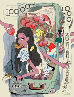 One Million Yen Girl's poster