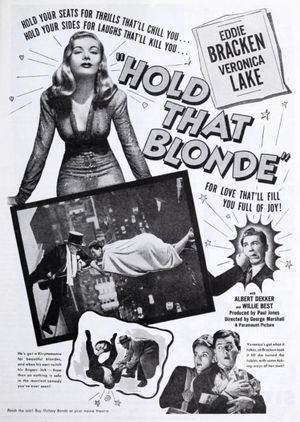 Hold That Blonde!'s poster