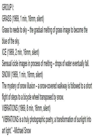 Group I: Grass/Ice/Snow/Vibrations's poster