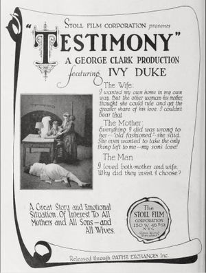 Testimony's poster