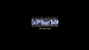 Do the Right Thing: 20 Years Later's poster