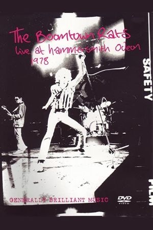 The Boomtown Rats: Live at Hammersmith Odeon 1978's poster