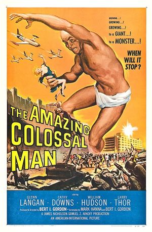 The Amazing Colossal Man's poster