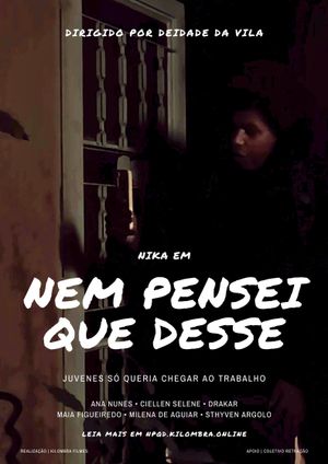 Nem Pensei Que Desse's poster