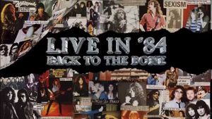 Whitesnake: Live in '84 - Back to the Bone's poster