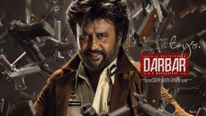 Darbar's poster
