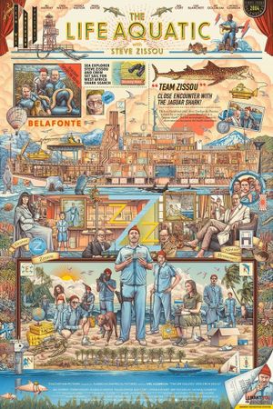 The Life Aquatic with Steve Zissou's poster