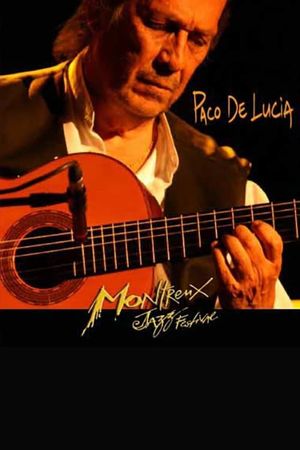 Paco de Lucia - Montreux Jazz Festival's poster