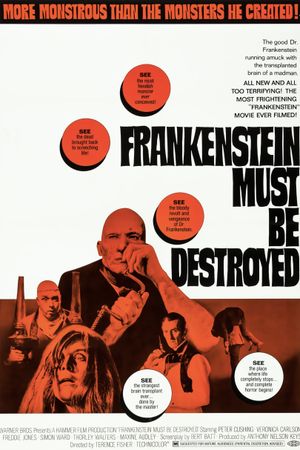 Frankenstein Must Be Destroyed's poster