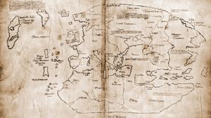 La mystérieuse carte Viking's poster