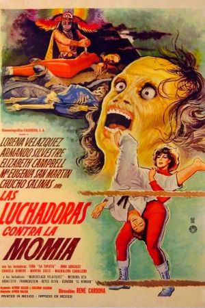The Wrestling Women vs. the Aztec Mummy's poster