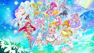 Tropical-Rouge! Pretty Cure: Yuki no Princess to Kiseki no Yubiwa!'s poster