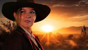 Lady Outlaw's poster