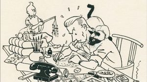 Hergé: In the Shadow of Tintin's poster