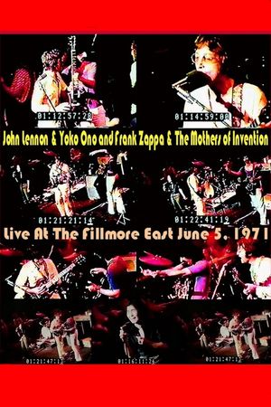 Frank Zappa, John Lennon & Yoko Ono: At Fillmore East's poster
