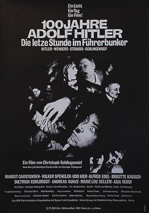 100 Jahre Adolf Hitler - Die letzte Stunde im Führerbunker's poster