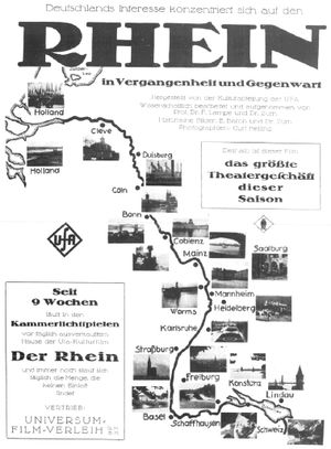 Der Rhein in Vergangenheit und Gegenwart's poster