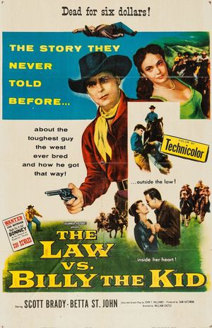 The Law vs. Billy the Kid's poster