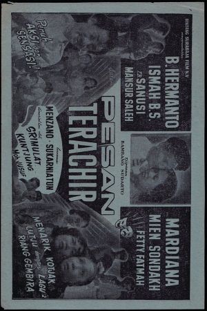 Pesan Terachir's poster