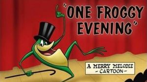 It Hopped One Night: A Look at ‘One Froggy Evening’'s poster