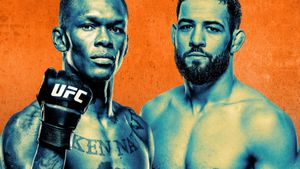 UFC Fight Night 250: Adesanya vs. Imavov's poster