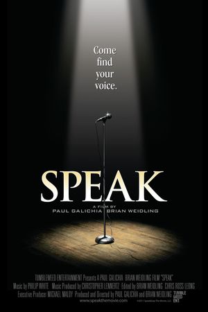 Speak's poster