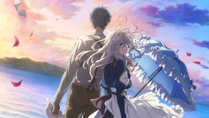 Violet Evergarden: The Movie's poster
