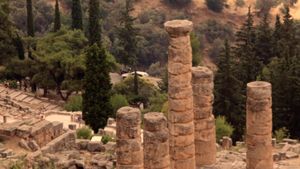 Delphi: The Bellybutton of the Ancient World's poster