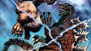 Godzilla vs. Wolfman's poster