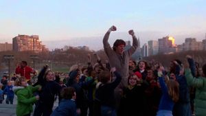 Rocky II's poster