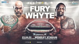 Tyson Fury vs. Dillian Whyte's poster