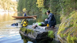 Das Mädchen aus dem Bergsee's poster