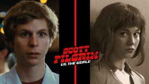 Scott Pilgrim vs. the World's poster